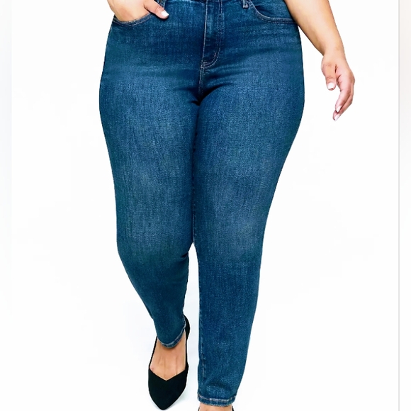 Lane Bryant Blue Skinny Jeans Modern Stretch Size 22 - Picture 3 of 11